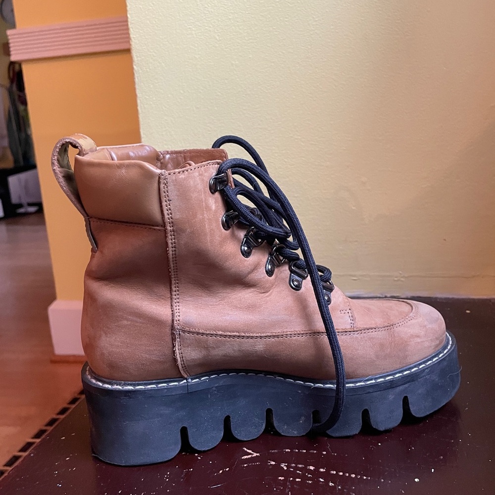 & Other Stories Tan Boots